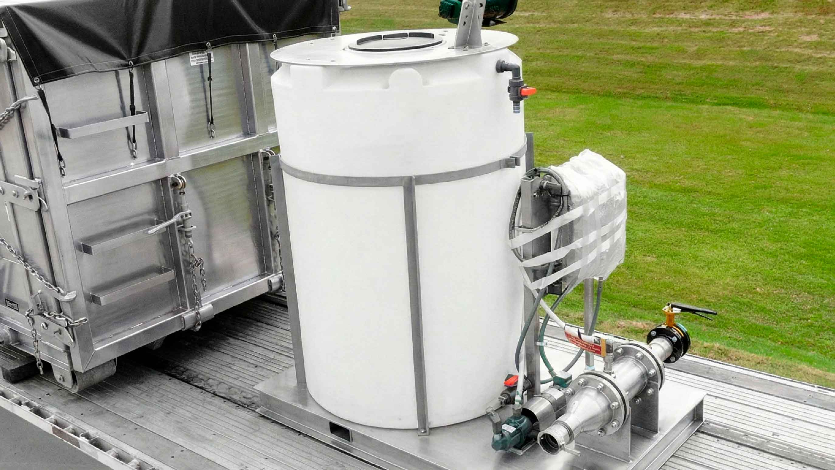 Render 3D Sistema de Dosificación Tipo Paquete