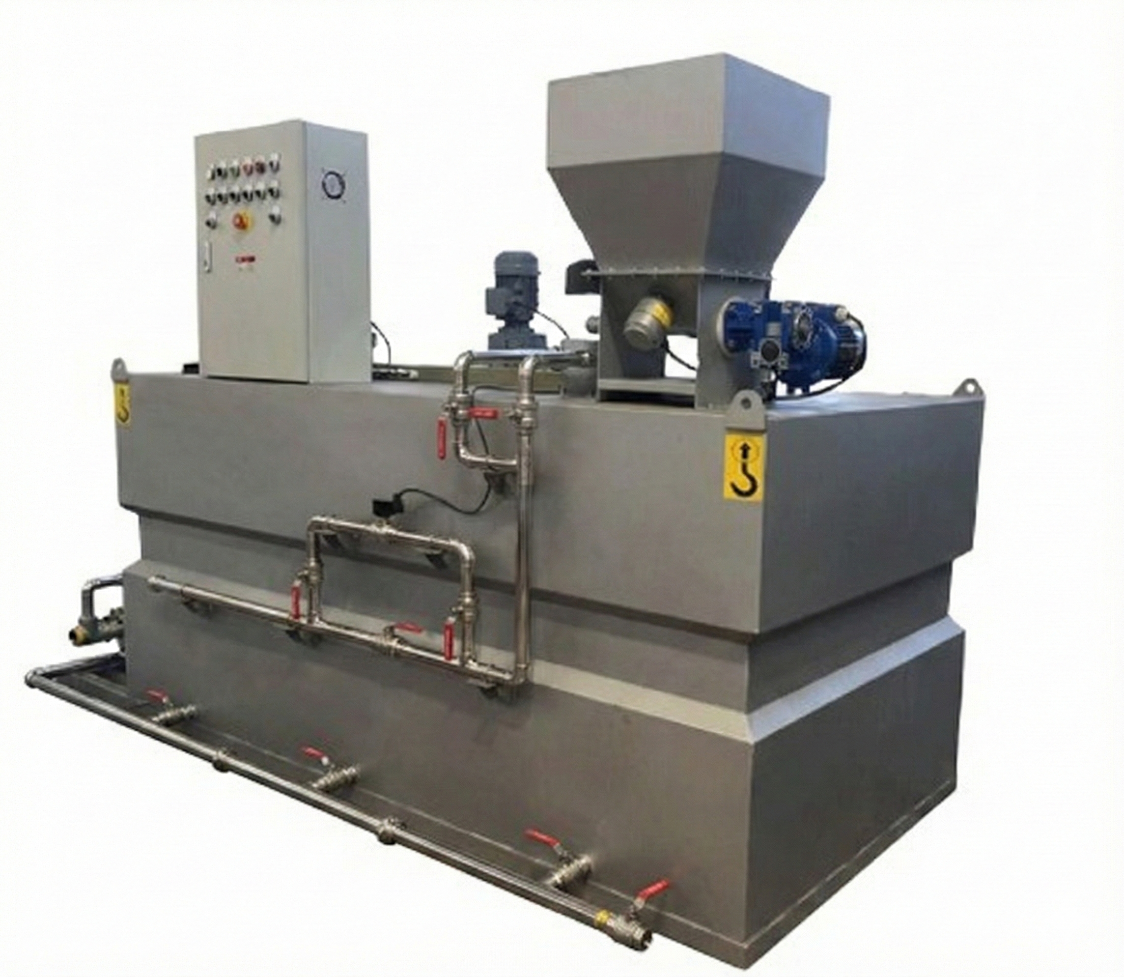 Estructura del dosificador de polímero