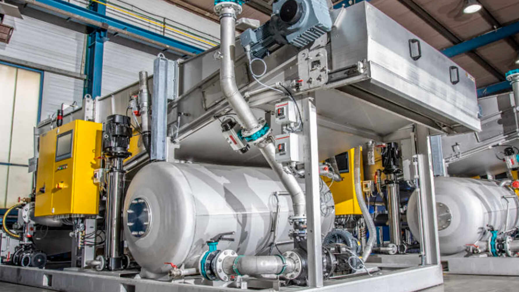 Filtro Banda de Vacio Para Lodos